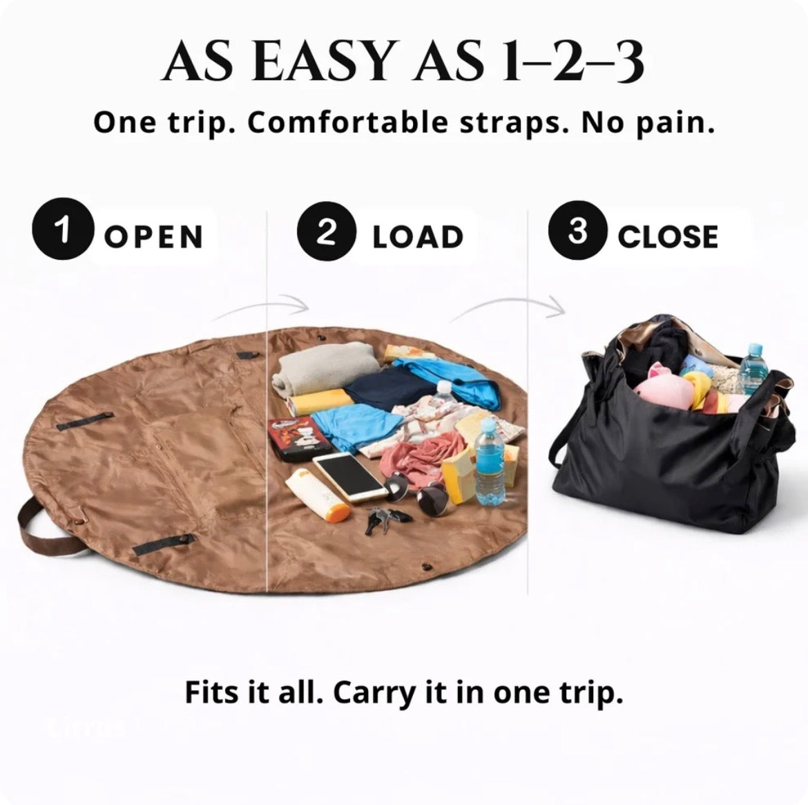 Buskie Bag - The Bag that picks up in seconds