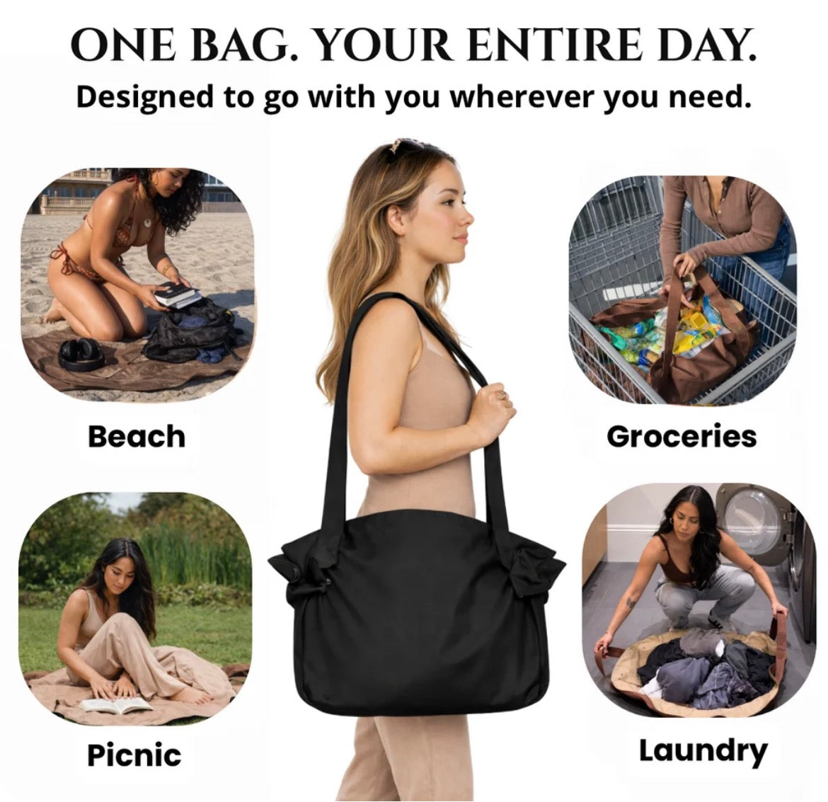 Buskie Bag - The Bag that picks up in seconds